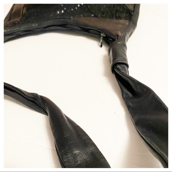 VINTAGE - 80s PATCHWORK SHOULDER BAG - Picture 6 of 6